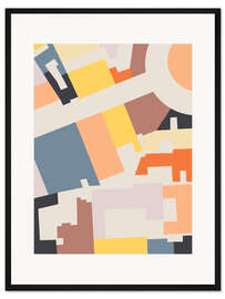 Gerahmter Kunstdruck Somewhere in Paris