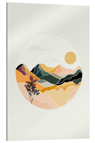 Gallery print Sunrise in the Mountains