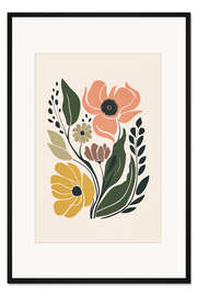 Gerahmter Kunstdruck Delicate Flowers