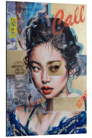 Magnettafel Modern Asian Beauty