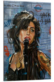 Magnettafel Amy Winehouse Pop-Art Portrait