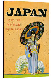 Magnettafel Japan, A Warm Welcome Awaits You