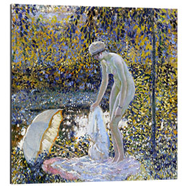 Tableau en aluminium Bather, 1914