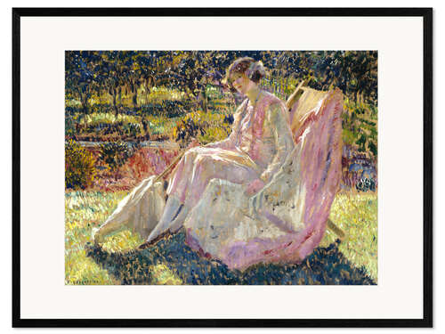 Plakat artystyczny premium w ramie Sunbath, 1913