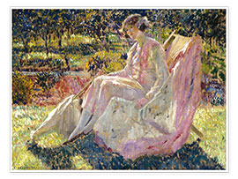 Obra artística  Sunbath, 1913 - Frederick Carl Frieseke