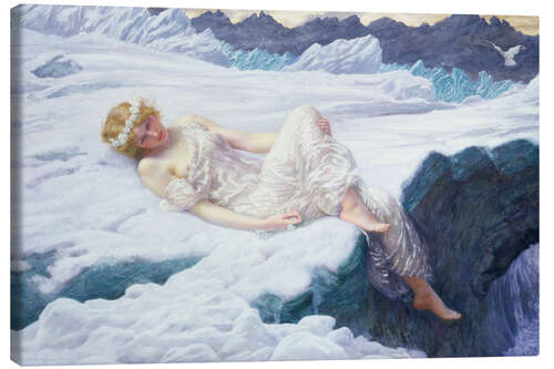 Canvas-taulu Heart of Snow, 1907
