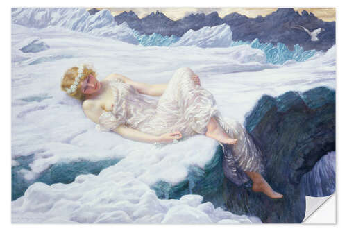 Vinilo para la pared Heart of Snow, 1907