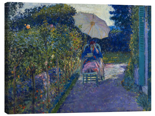 Canvas print Woman Seated in a Garden, 1914