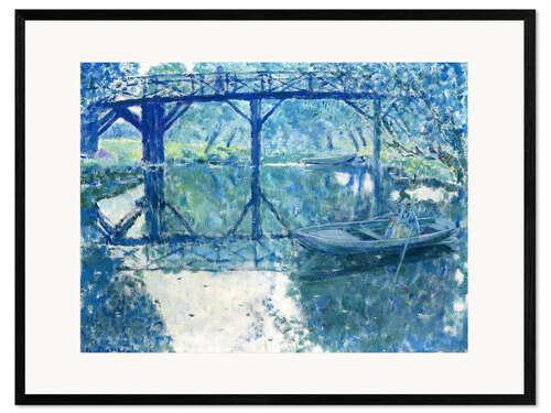 Ingelijste kunstdruk The Bridge, 1910