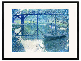 Ingelijste kunstdruk The Bridge, 1910
