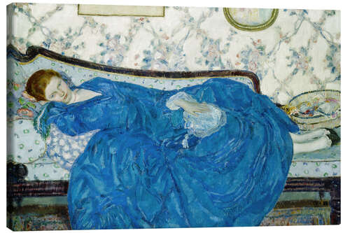 Canvas print The Blue Gown, 1917