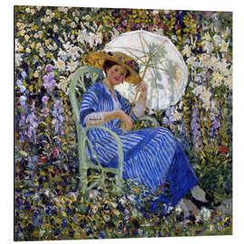 Tableau en aluminium In the Garden, 1911