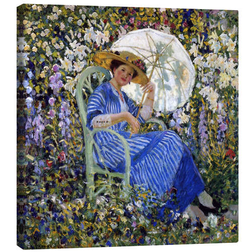 Canvas print In the Garden, 1911