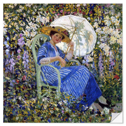 Vinilo para la pared In the Garden, 1911