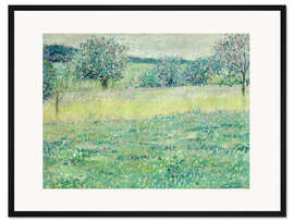 Gerahmter Kunstdruck Giverny Landscape, 1916