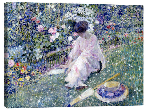 Tableau sur toile Garden in June, 1911