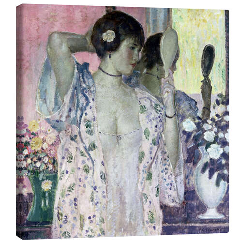 Canvas-taulu The Hand Mirror