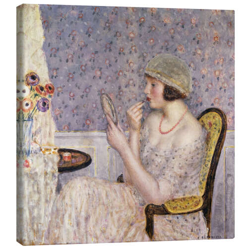 Canvas-taulu Woman at a Dressing Table