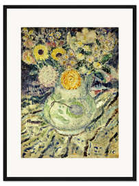 Gerahmter Kunstdruck Floral, 1927