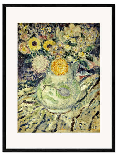 Gerahmter Kunstdruck Floral, 1927