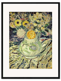 Gerahmter Kunstdruck Floral, 1927