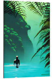 Magnettafel Tropischer Dschungel