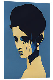 Gallery print Classy Portrait in Blue