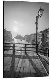 Aluminium print Accademia Bridge in Venedig