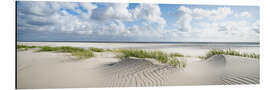 Aluminium print Dunes on the North Sea