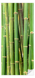 Deursticker Bamboo Cane