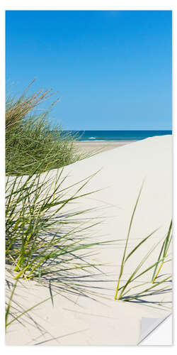 Door sticker Dune by the sea I