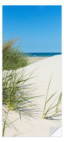 Deursticker Dune by the sea II