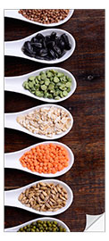 Deursticker Colorful Legumes
