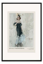 Gerahmter Kunstdruck Dancer at the Ball