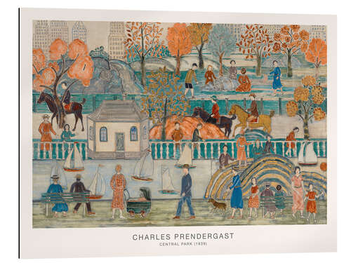 Quadro em plexi-alumínio Central Park, 1939