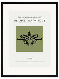 Gerahmter Kunstdruck Orchid, 1892