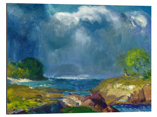 Aluminium print The Coming Storm (Monhegan Island)