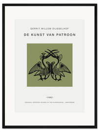 Gerahmter Kunstdruck Two Exotic Birds, 1892