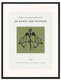 Gerahmter Kunstdruck Two Birds, 1892