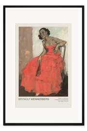 Gerahmter Kunstdruck Beauty in a Ball Gown