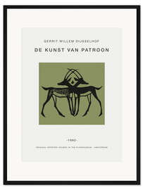 Gerahmter Kunstdruck Two Antelopes, 1892