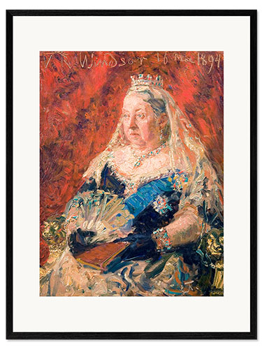 Framed art print Portrait of Queen Victoria