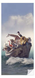 Door sticker Noah's Ark - Kidz Collection