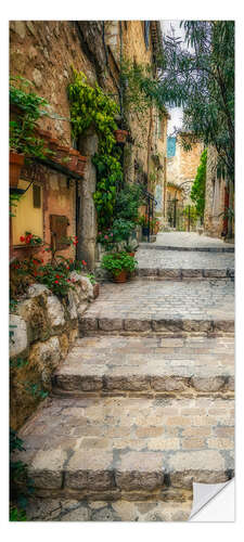 Dørtapet Dreamy Alley in Italy