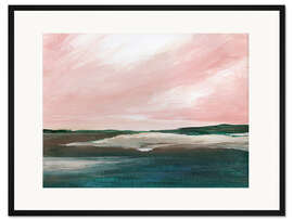 Gerahmter Kunstdruck Die blaue See