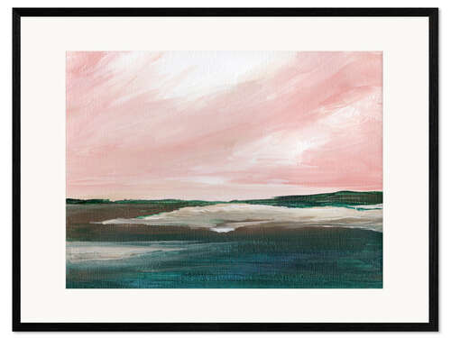 Impression artistique encadrée The Blue Sea