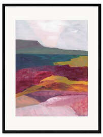 Framed art print Colourful Landscape