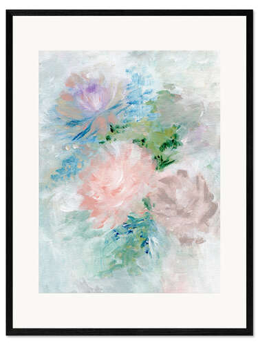 Framed art print Dreamy Blooms