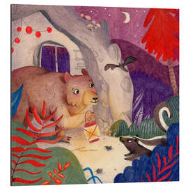 Magnettafel Willkommen in der Bärenhöhle