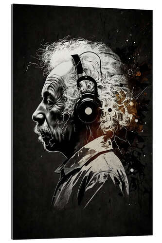 Gallery print Einstein Headphones Pop Art